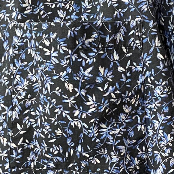 Lafayette 148 Women's Shirt Button Up Tunic Sz XL Long Sleeve Cotton Floral - Picture 9 of 11